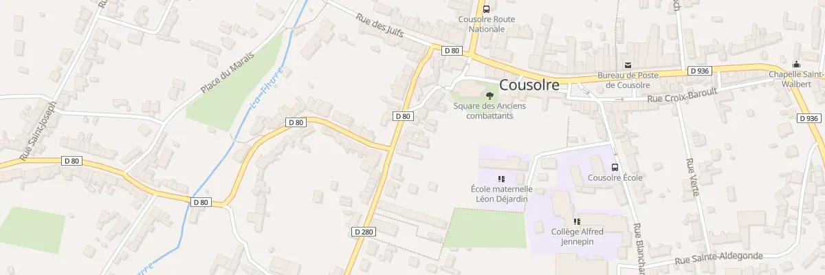 Plan du 21 Rue Eloi Cougneau à Cousolre