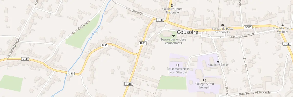 Plan du 19 Rue Eloi Cougneau à Cousolre