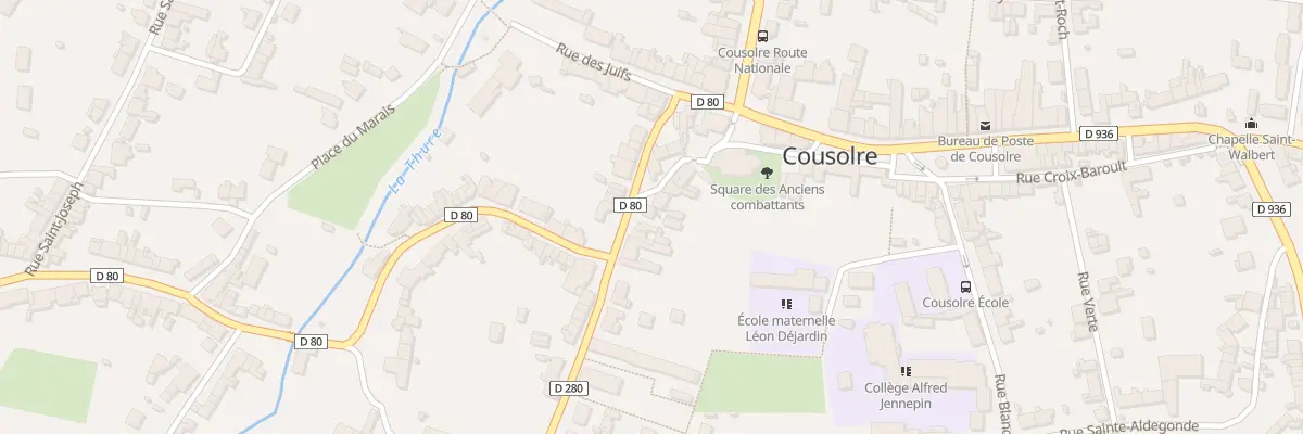 Plan du 17 Rue Eloi Cougneau à Cousolre