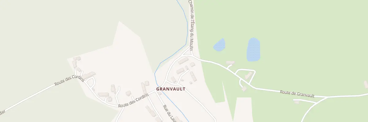 Plan du 3 Rte des Cordins à Saint-Didier