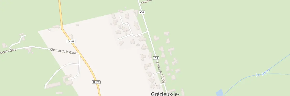 Plan du 8 Rte de l’École à Grézieux-le-Fromental