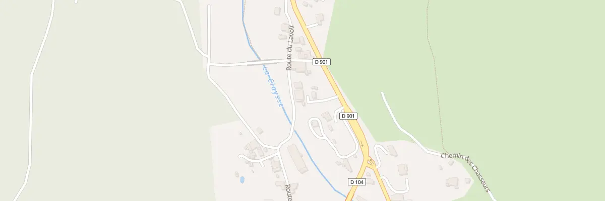 Plan du 674 Rte d’Ales à Saint-Paul-le-Jeune