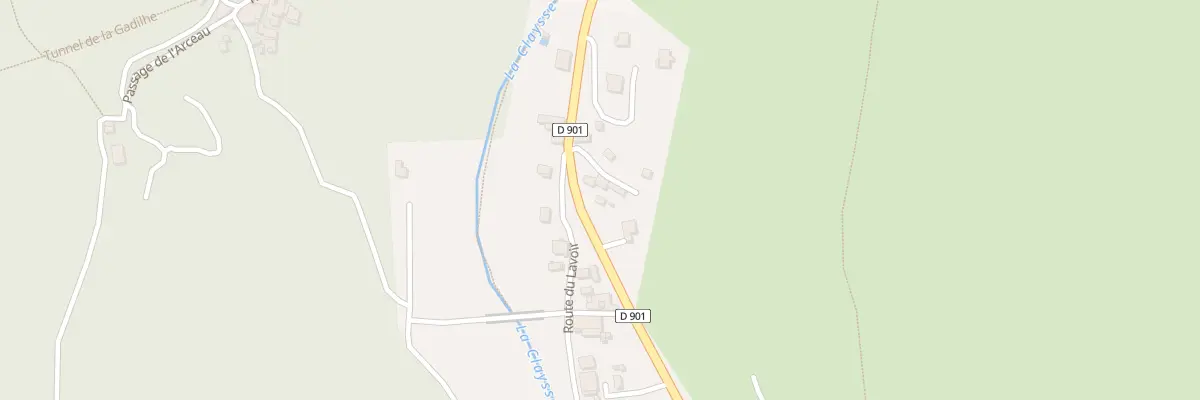 Plan du 487 Rte d’Ales à Saint-Paul-le-Jeune
