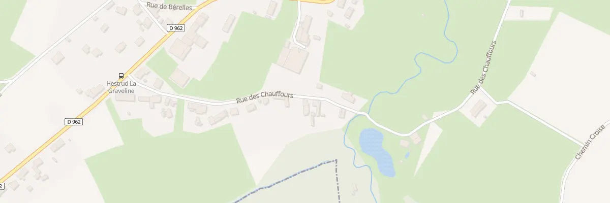 Plan du 280 Rue de la Graveline à Hestrud