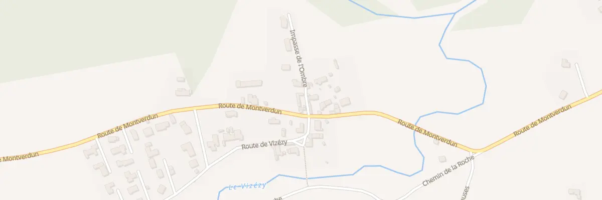 Plan du 29 Imp de l’Ombre à Poncins