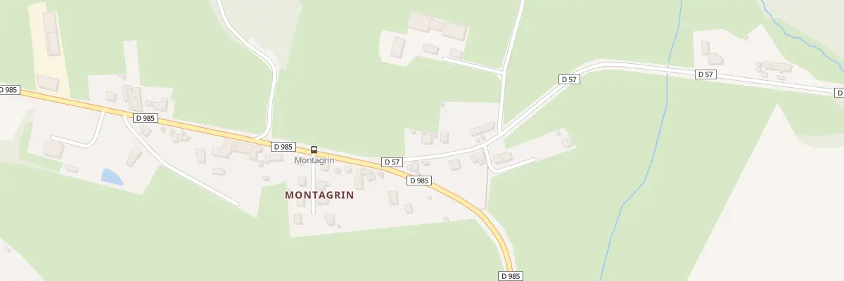 Plan du 9521 Rte de Montfaucon à Toulon-sur-Arroux