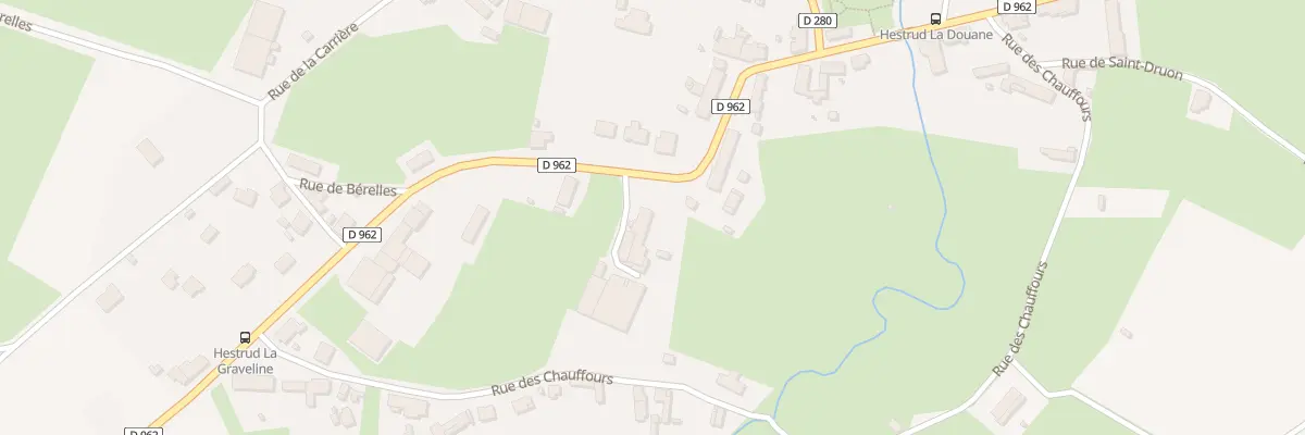 Plan du 726 Rue de Beaumont à Hestrud