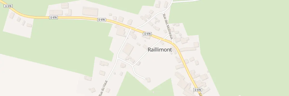 Plan du 1 Rue Michaux à Raillimont