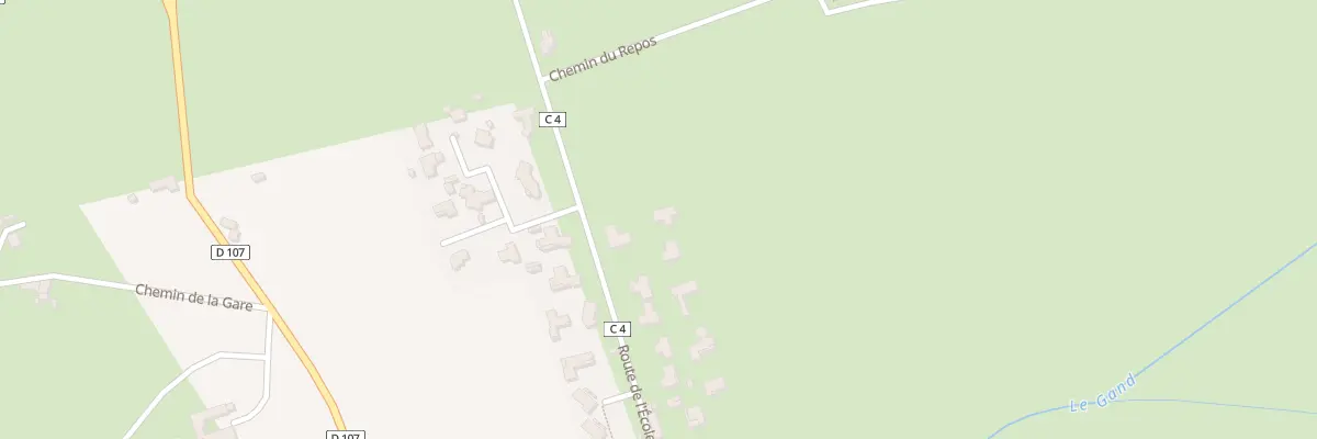 Plan du 3 Rte de l’École à Grézieux-le-Fromental