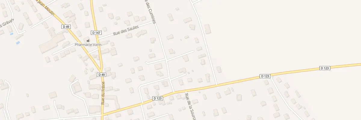Plan du 27 Rue des Cumines à Verrières