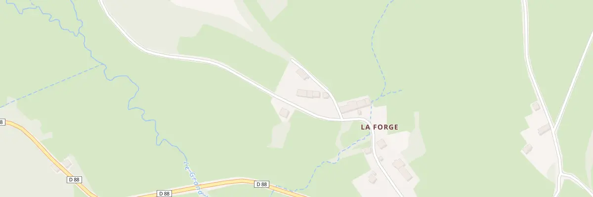 Plan du 15 La Forge à Cussy-en-Morvan