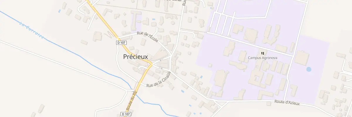 Plan du 32 Rue du Marais à Précieux