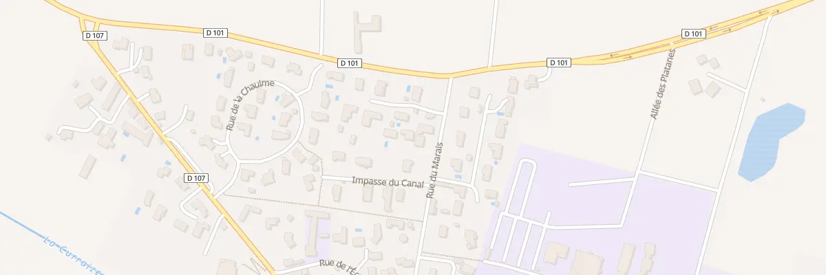 Plan du 259 Rue du Marais à Précieux