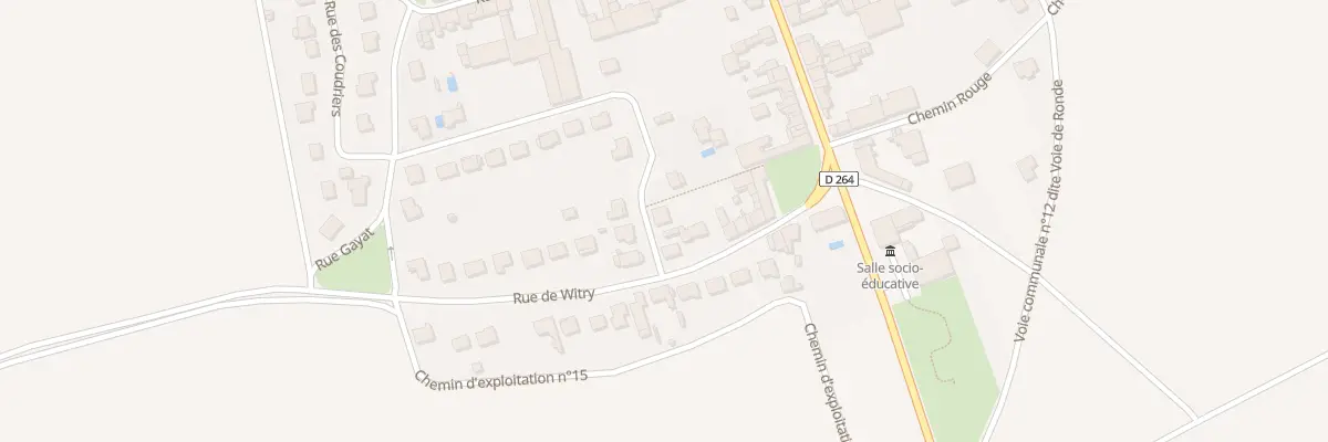 Plan du 2 Rue des Lilas à Caurel