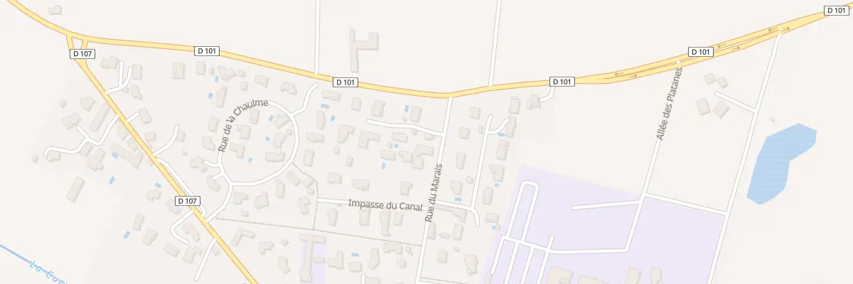 Plan du 275 Rue du Marais à Précieux