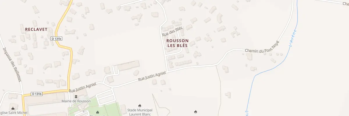 Plan du 4 Rue des Blés à Rousson