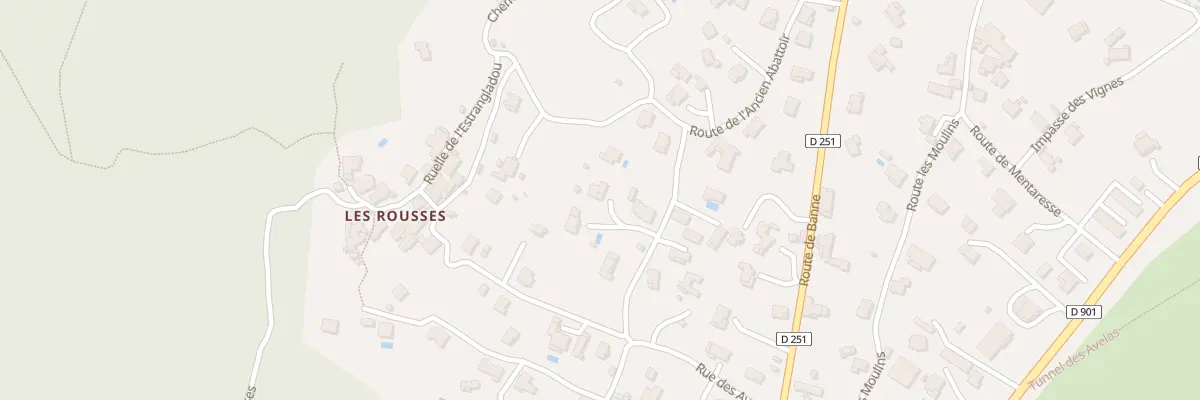 Plan du 93 Rue de la Source à Saint-Paul-le-Jeune