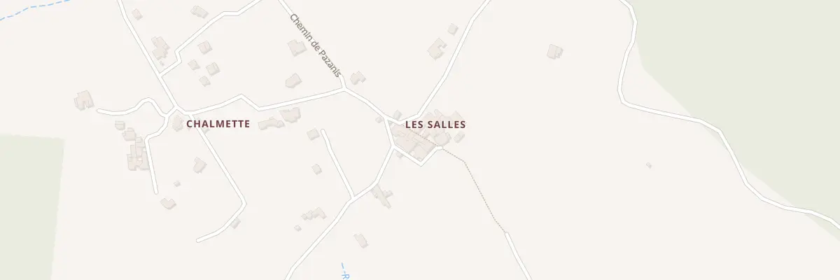Plan du 5087 Les Salles à Payzac