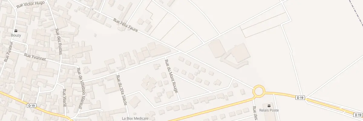 Plan du 12 Rue Félix Faure à Bouzy