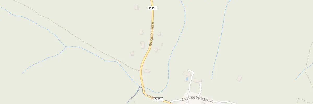 Plan du 5577 Le Grand Tine à Banne