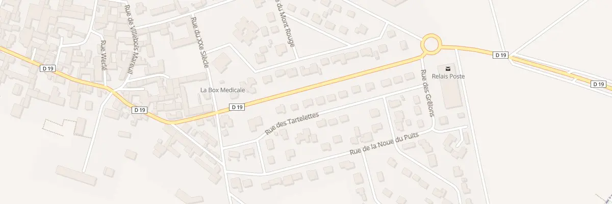 Plan du 7 Rue des Tartelettes à Bouzy