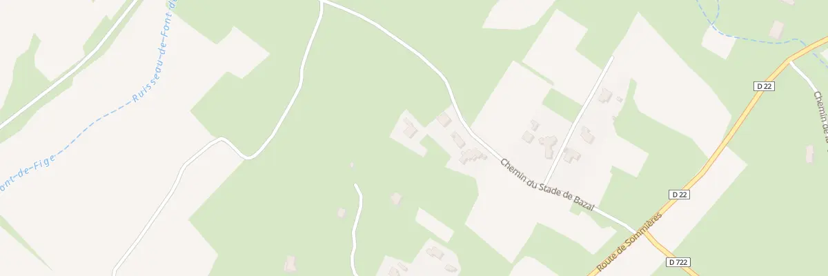 Plan du 460 Che des Peyrières à Montpezat