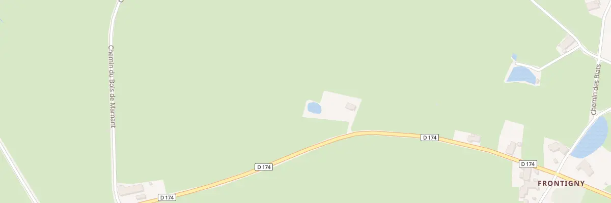Plan du 2470 Rte des Vieux Châteaux à Briant