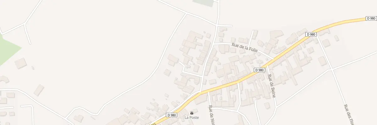 Plan du 1 Imp de Caurel à Berru