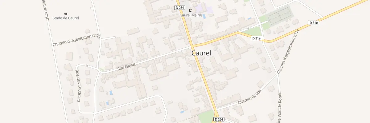 Plan du 4 Rue de Berru à Caurel