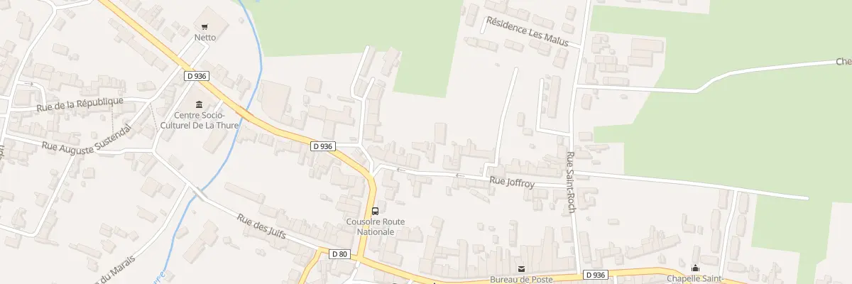 Plan du 17 Rue Joffroy à Cousolre