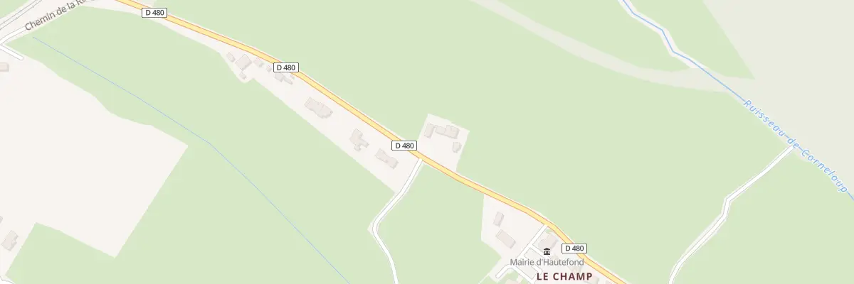Plan du 5081 Les Champs Tout Seuls à Hautefond