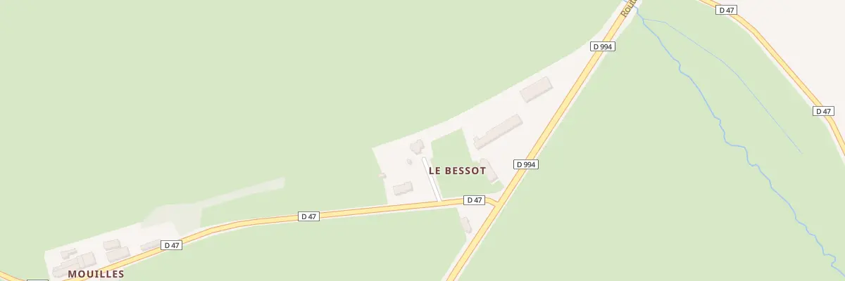 Plan du 74 Rte de Charbonnat à Saint-Nizier-sur-Arroux