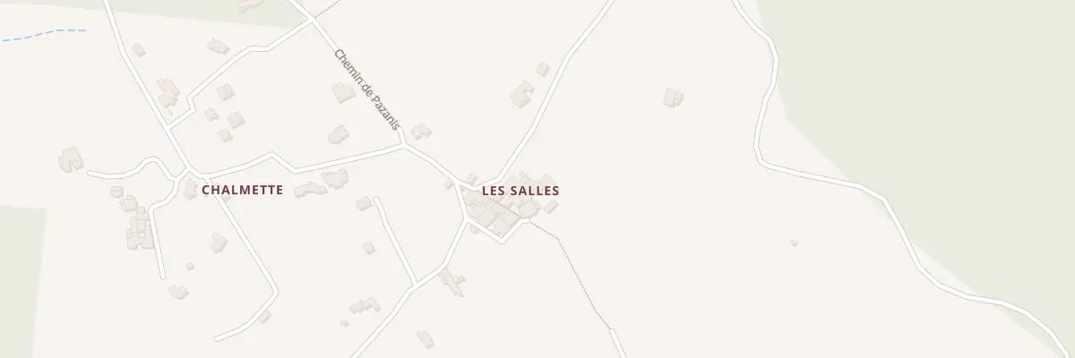 Plan du 6376 Les Salles à Payzac