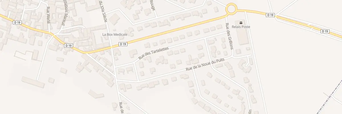 Plan du 8 Rue des Tartelettes à Bouzy