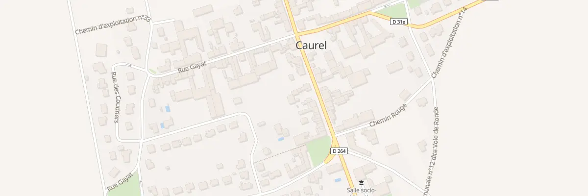 Plan du 12 Rue de Berru à Caurel