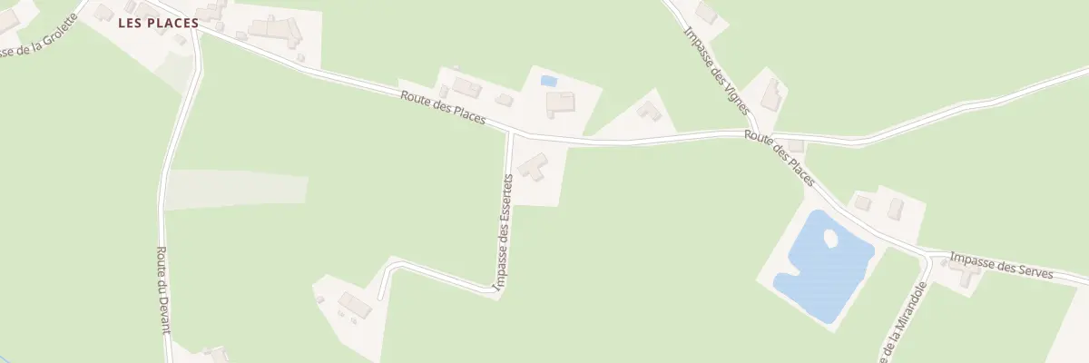 Plan du 35 Imp des Essertets à Saint-Bonnet-de-Cray