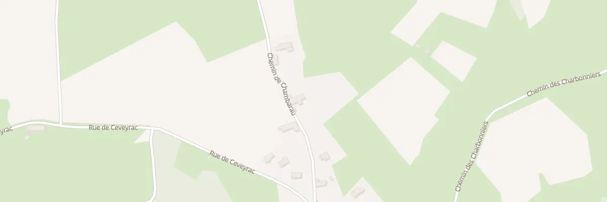 Plan du 180 Che de Chambarau à Yssingeaux