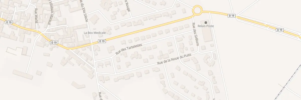 Plan du 10 Rue des Tartelettes à Bouzy