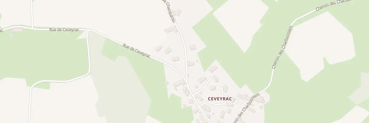 Plan du 45 Che de Chambarau à Yssingeaux