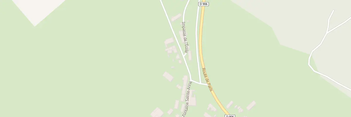 Plan du 5051 Hameau de Bierre en Morvan à La Roche-en-Brenil