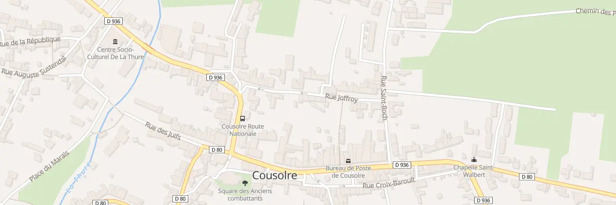 Plan du 6 Rue Joffroy à Cousolre