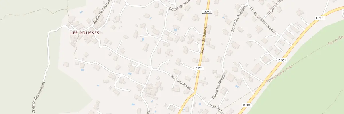 Plan du 275 Rue des Ayres à Saint-Paul-le-Jeune