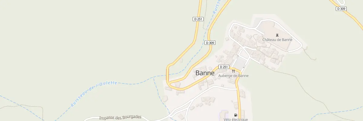 Plan du 5296 Bonne Vieille à Banne