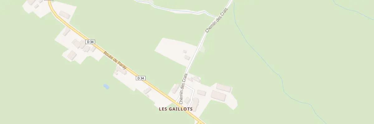Plan du 5071 Le Solain à Varenne-l’Arconce