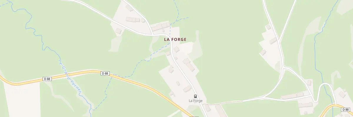 Plan du 8 La Forge à Cussy-en-Morvan