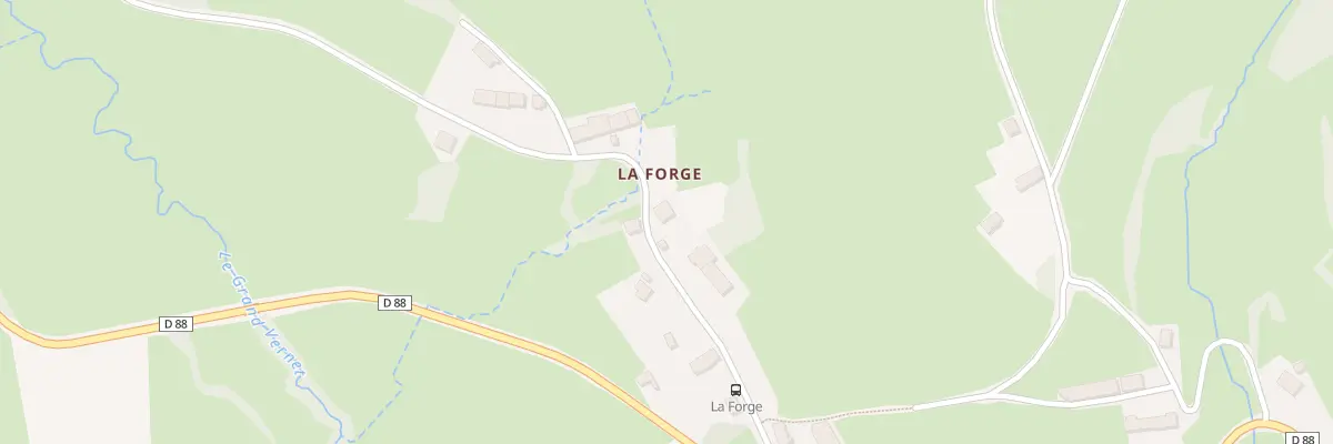 Plan du 8 La Forge à Cussy-en-Morvan