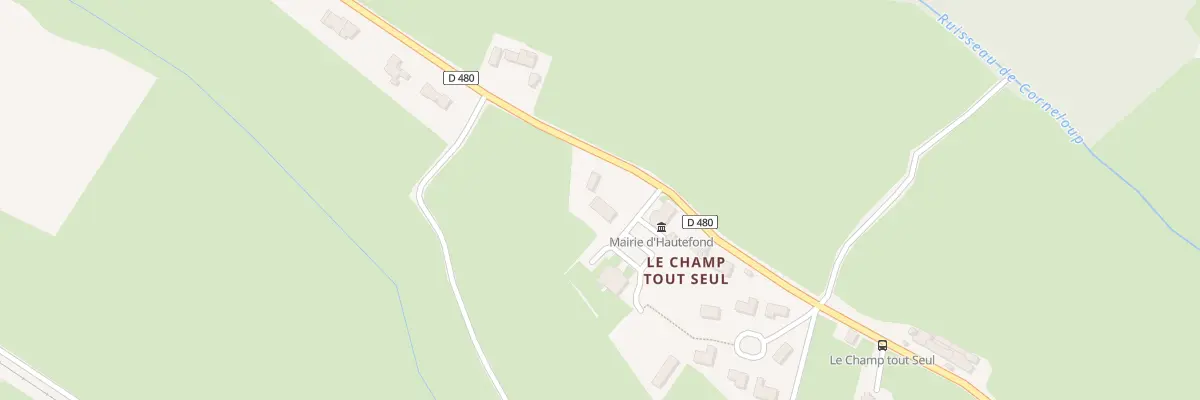 Plan du 5022 Les Champs Tout Seuls à Hautefond