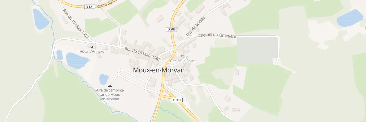 Plan du 8 Imp des Jardins à Moux-en-Morvan