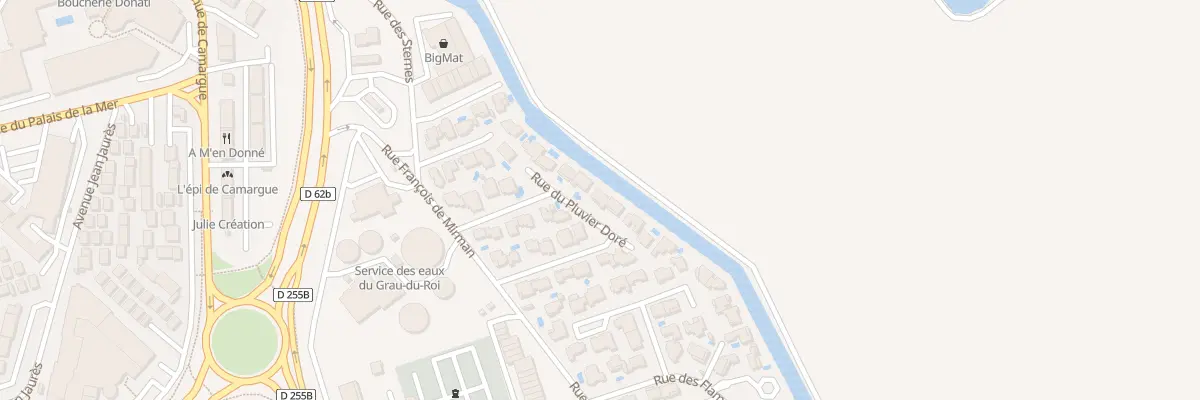 Plan du 171 Rue du Pluvier Dore au Grau-du-Roi