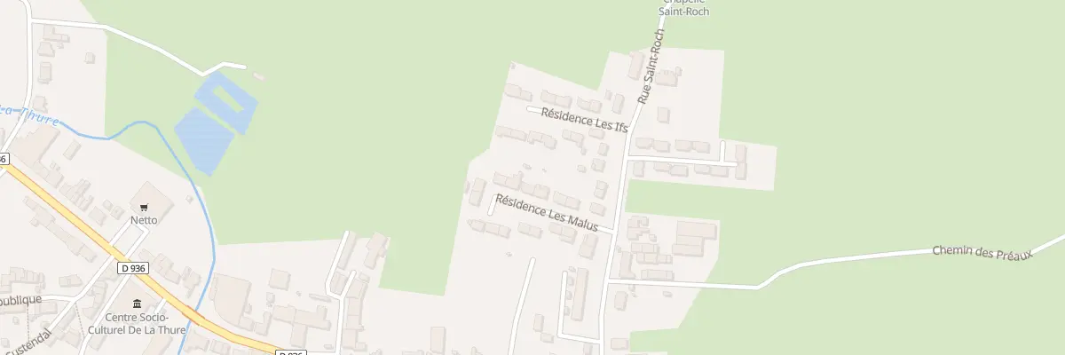 Plan du 14 Cite des Malus à Cousolre